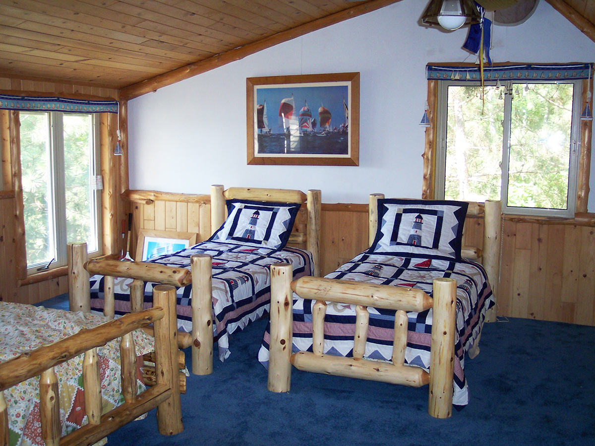 Loft Left Twin Beds